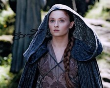 10x8 Photo Personally Autographed by Sophie Turner + COA