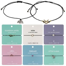 Message Charm Bracelet Gift