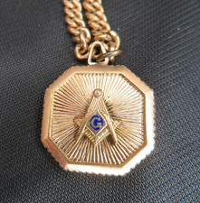 Masonic Gold Filled 8" Pocket