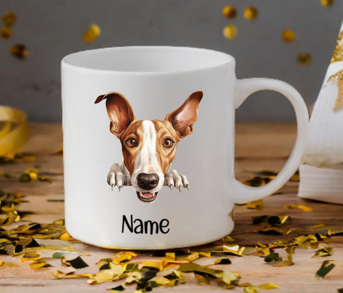 Ibizan hound dog peeping - ibizan, puppy