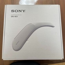 SONY SRS-WS1 Wearable Neck Speaker TV Game Movie Wireless Headphone Tested Japan