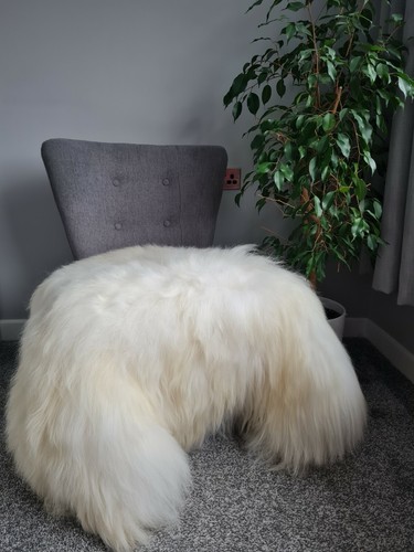 Real icelandic sheepskin rug - real,