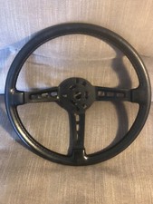Genuine OEM Vintage Alfa Romeo Alfasud Leather steering wheel. 380mm