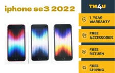 NEW Apple iPhone SE 2022 3rd Generation 5G 64GB iOS Unlocked Smartphone A+ Grade