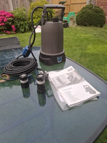 Oase sump pump dirty water - oase, pump,