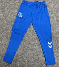 Everton Hummel Men’s  Blue Training Tracksuit Bottoms Size X-Large