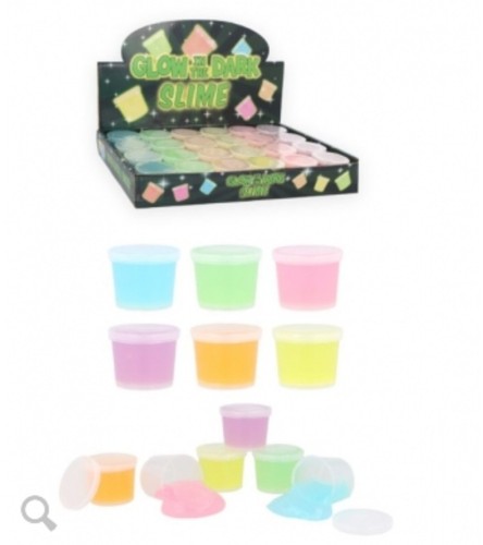 Glow the dark slime - glow,