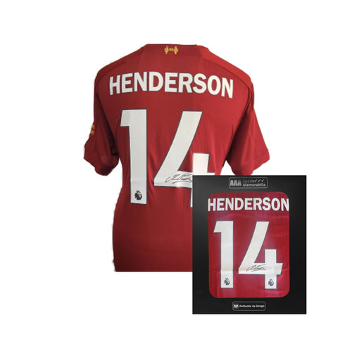 Jordan henderson hand - henderson, signed