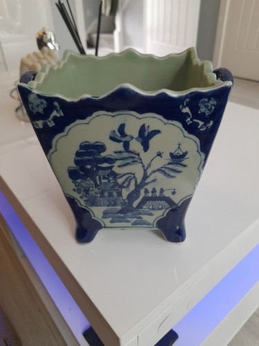 Vintage blue white chinese - vintage,