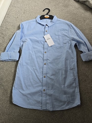 Blue shirt boys 11 to - 11,