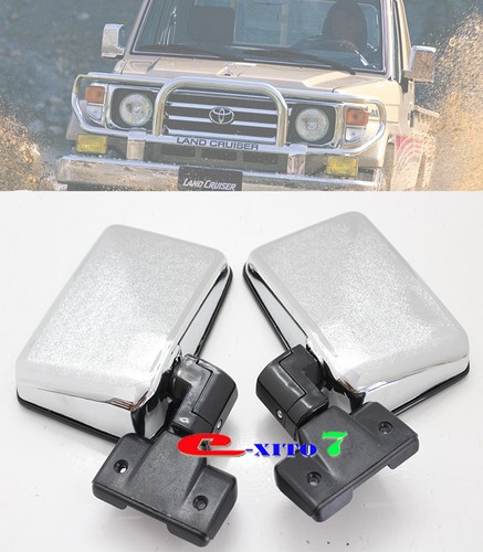 New chrome door side mirrors - chrome,