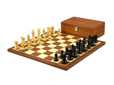 Mahogany Chess Set 16 Inch