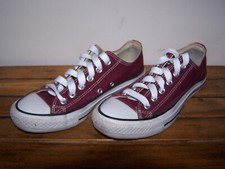 Converse Burgundy Red Pumps  Trainers Size 5  uk