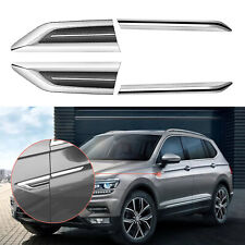 4x For VW Tiguan MK2 2017-2023 Side Wing Fender Emblem Badge Stickers Cover Trim