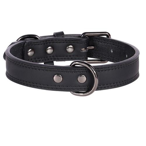 Genuine leather dog collar for - leather,