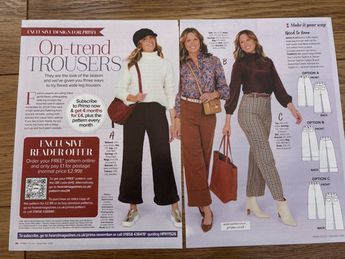 Prima sewing pattern flared - sewing,