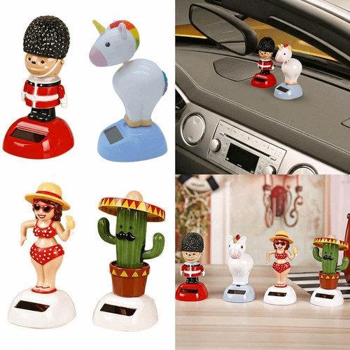 Car decoration gift solar - decoration,