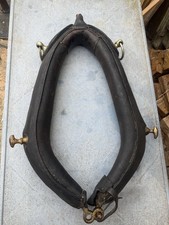 Vintage Horse Carriage Driving Harness Collar