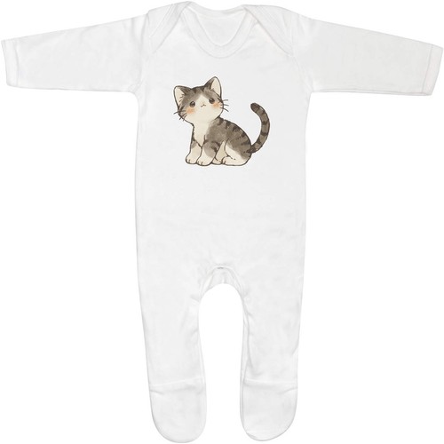 Cute cat sitting baby - cat, sitting'