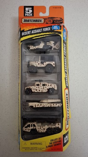 Matchbox pack gift set army - 5,