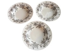 Set of 3 Wedgwood Ashford Gray