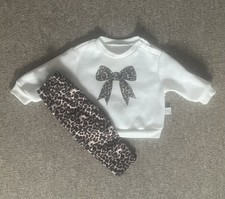 Baby Girl Leopard Print Outfit