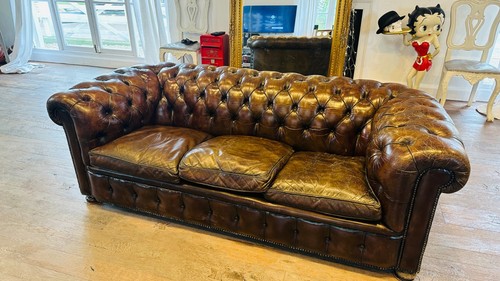 Vintage chesterfield handmade - vintage,