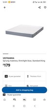 Brand new IKEA Vestmarka Mattress firm. For sale.