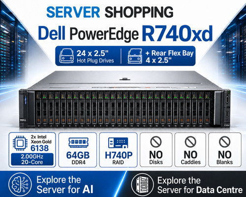 Dell poweredge r740xd 2xgold - poweredge,