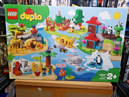 Lego duplo world - world, animals