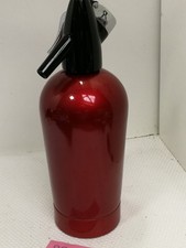 Vintage retro Sparklets Soda Syphon Red 