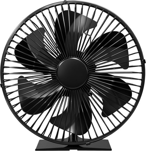 Log burner fan - fan, with