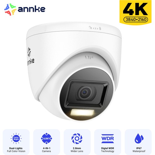Annke cctv colorvu security - colorvu,