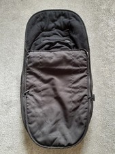 iCandy Peach 3 Footmuff Non-Slip Back Black
