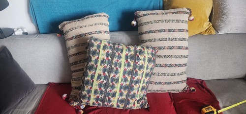 Pillows boho shabby chic - pillows, x3