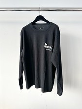 Uniform Experiment X Fragment Black 'Jazzy 5' Long Sleeve T-Shirt MEDIUM