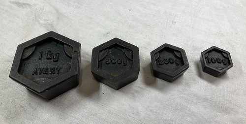 Vintage set cast iron avery - vintage,