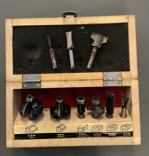 Vintage craftsman router set - vintage,