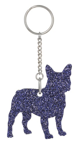 Glitter acrylic french bulldog - glitter,