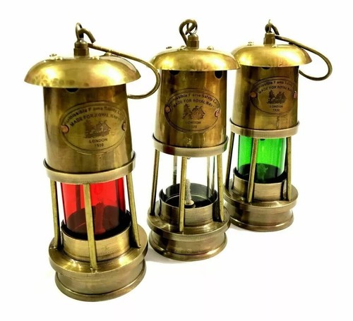 Unit brass oil lamp - brass,