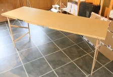 Wood and Pressboard Folding Wallpaper/Pasting Table