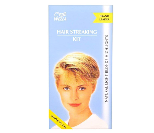Wella hair streaking - wella, kit
