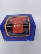 Matchbox Toy Vintage Retro Red Telephone Direct Line Boxed