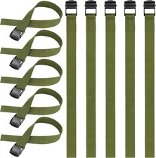 Short Ratchet Straps Green 10pcs Heavy Duty Tie Down Straps with Cam Buckle Uk