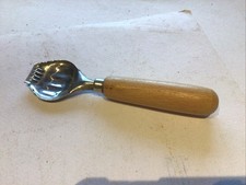 Butter Curler Wooden Handle vintage