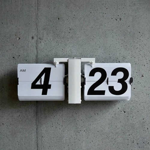 Giant wall flip clock full - clock,