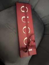 Gucci Burgundy Empty Tie Box