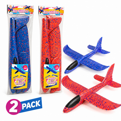 2pk large foam - 2pk, plane