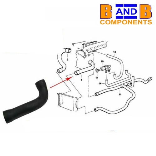 Bmw top radiator - radiator, water