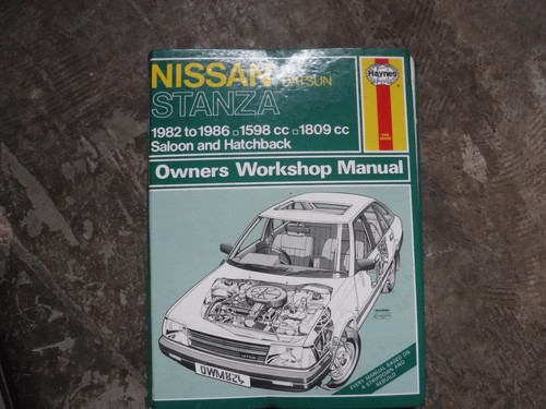 Nissan datsun stanza - datsun, haynes